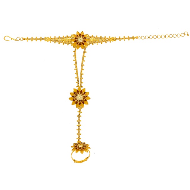 SAVI AABI JEWELS 22KT  BIS HALLMARK GOLD JEWELLRY NEW DESIGN  DA