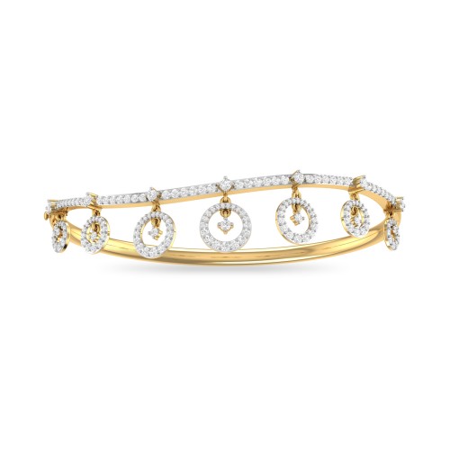 VEER AABI JEWELS IGI CERTIFIED DIAMOND JEWELRY DIAMOND KANGAN