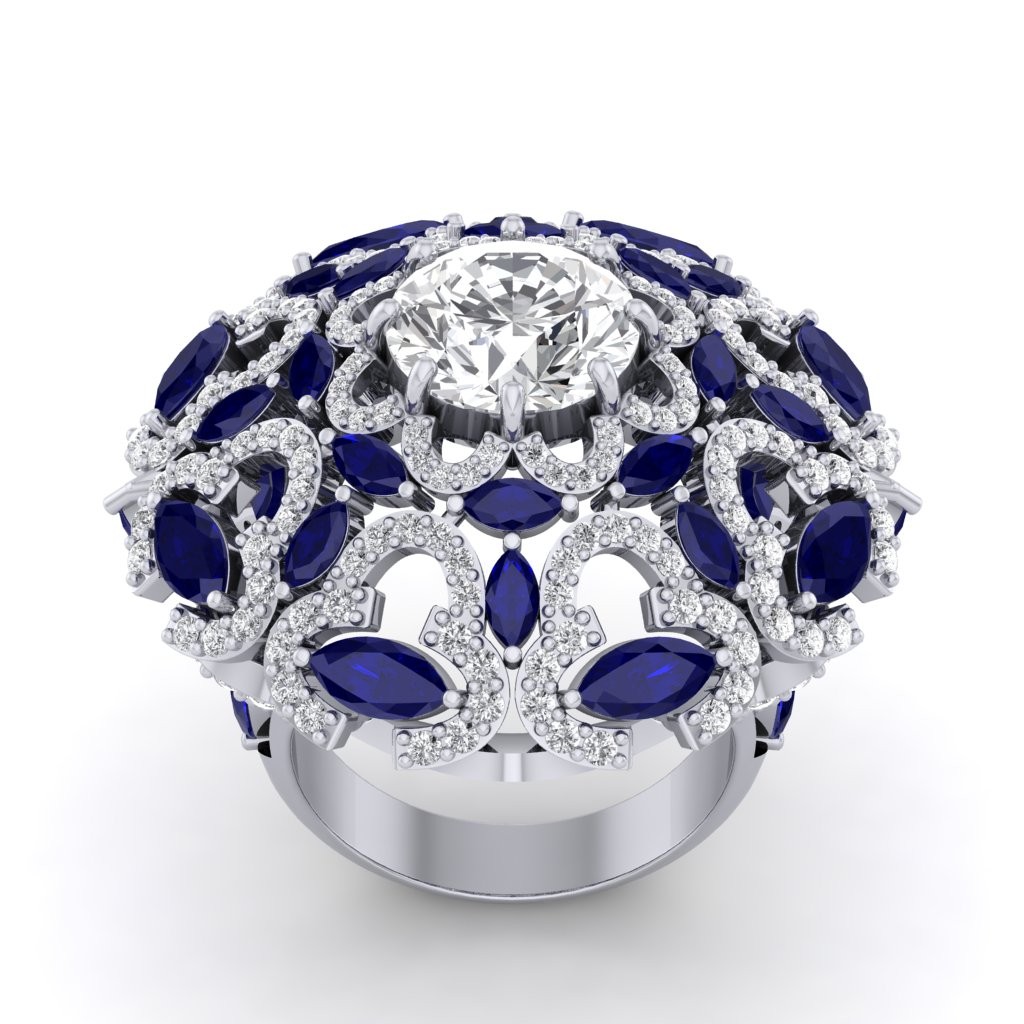 KAKAN AABI JEWELS GIE CERTIFIED DIAMOND JEWELLRY DIAMOND RING WO