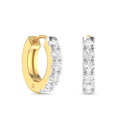 AISHA AABI JEWELS  DIAMOND IGI CERTIFIED DIAMOND EARRINGS BALI F