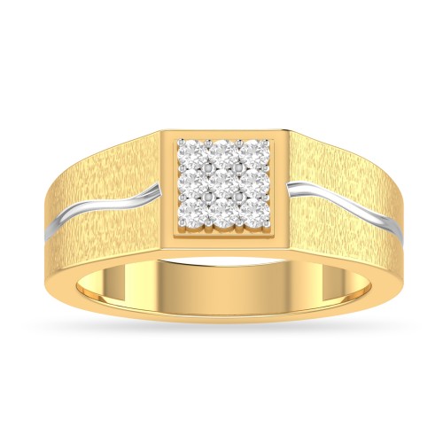 CUZAR AABI JEWELS GIE CERTIFICATE DIAMOND RING FOR MEN