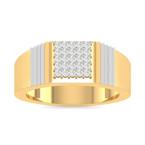 ISA AABI JEWELS  GIE CERTIFIED DIAMOND RING  MEN